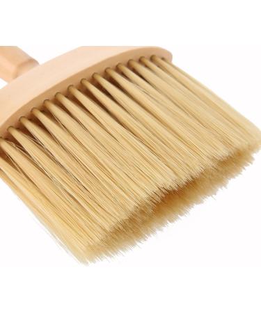 Demeras Hair Cut Cleaning Brush Barber 16x11x4 Neck Face Duster Brush Salon Hair Cleaning Wooden Sweep Brush Hair Cut Hairdressing Tool - Buy Online on SooperMarket.com