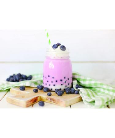 Tanoshiya Blueberry Popping Boba 1.3kg - Premium Tapioca Bubble Tea Pearls - Buy Online on SooperMarket.com