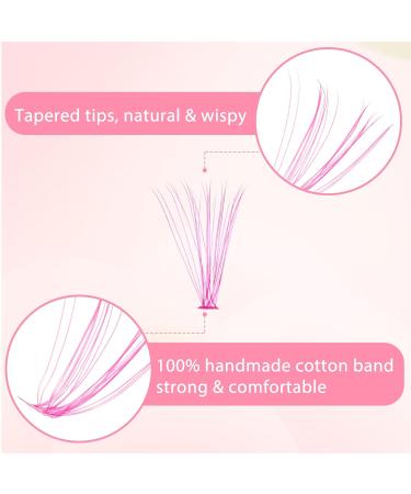 Colored Lash Extensions - 120 Pcs Wispy DIY Rainbow Eyelashes Kit | 14/16mm Mixed Colorful Lashes for Beginners - Buy Online on SooperMarket.com