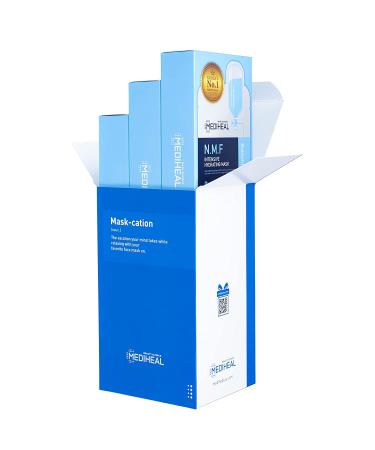 Mediheal N.M.F Intensive Hydrating Jumbo Pack - 30 Ultra Moisturizing Sheet Masks with Hyaluronic Acid | Korea's No.1 Face Mask - Buy Online on SooperMarket.com