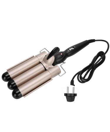 FILFEEL 3 Barrel Curling Iron Wand 28mm-32mm Hair Curler Waver Crimper Hair Styling Tool 110V 240V(EU-32mm)