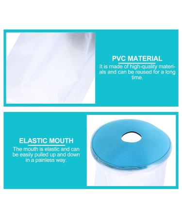 Doitool Blue Sleeve Protectors - Reusable Waterproof Cast Covers for Shower Arm - Wound Bandage Protector - 3 Pack - Buy Online on SooperMarket.com