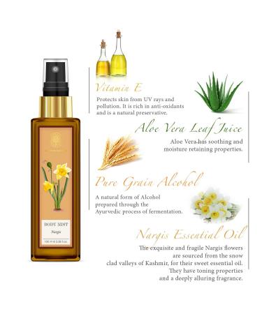 Forest Essentials Body Mist Nargis 100ml - Buy Online on SooperMarket.com