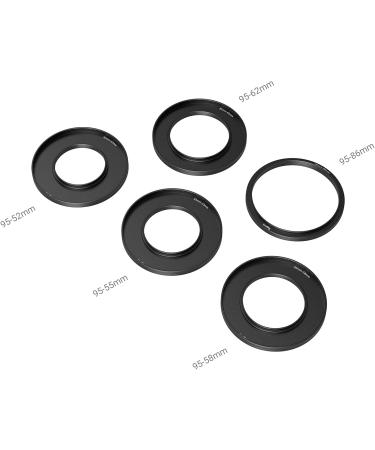 SmallRig Lens Adapter Ring Kit for Matte Box 3196 - CPL and ND Filter Threads (52mm/55mm/58mm/62mm/86-95mm) - Matte Box Adapter 3383 - Buy Online on SooperMarket.com
