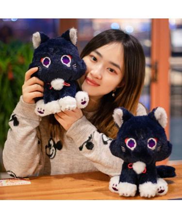 Wanderer Cat Plush Pillow - 10inch Kawaii Scara Cat Stuffed Animal Toy for Kids - Cute Scaramouche Cat Plush Doll - Soft Plushies Figure Gift - Buy Online on SooperMarket.com