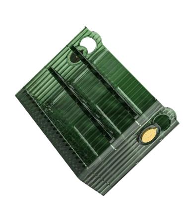 OSALADI Egg Storage Box Storage Boxes Plastic Cilantro Containers for Refrigerator Egg Holder Container Box Green 26X20X10CM