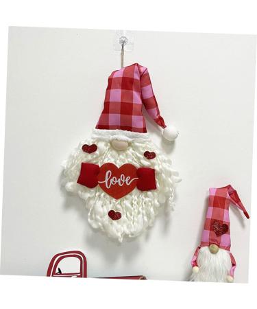 Cabilock 4pcs Faceless Old Man Pendant Ornament Desk Gnome Doll Valentines Day Gnome Household Wreath Elder - Buy Online on SooperMarket.com