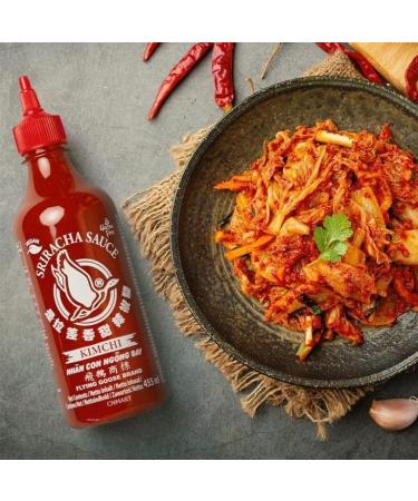 Flying Goose Sriracha Kimchi Hot Chilli Spicy Sauce Vegan 455ml (Pack of 2) by CNMART - Buy Online on SooperMarket.com