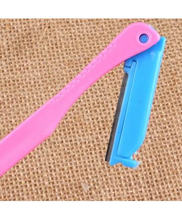 Buy Women Facial Hair Remover & Eyebrow Trimmer - Foldable Replaceable Random Color | Fast International Shipping - Buy Online on SooperMarket.com