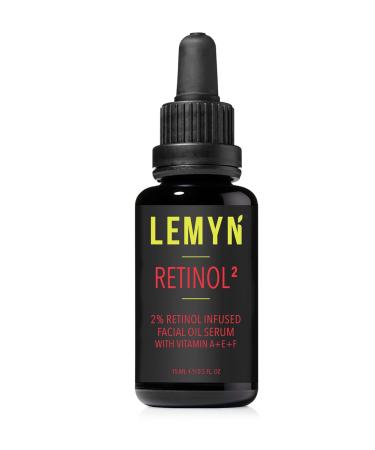 Retinol2 Facial Oil Serum 2% Anti-Aging Hydrating Formula with Vitamins A E & F | 15ml | Freshly Made for Youthful Skin - Buy Online on SooperMarket.com