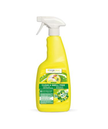 Bogaclean Clean & Smell Free Spray - odor remover & stain remover - 750 ml - microbiological odor neutralizers & enzyme cleaners
