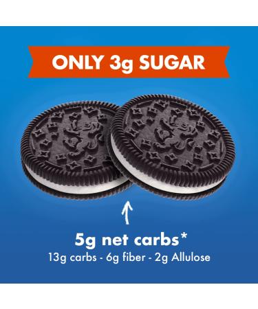 Rip Van LEOs Cookies and Cream Sandwich Cookies - Keto Snack, Low Sugar & Carb - 32 Cookies - Buy Online on SooperMarket.com