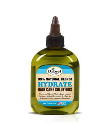 Difeel 99% Natural Hair Care Solutions- Hydrate 7.1 ounce (2-Pack)