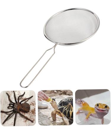 GANAZONO 2pcs Pet Sand Shovel para Pecera Fine Sand Sifter Fish Silver Barbed Wire 26x14cmx2pcs Silverx2pcs - Buy Online on SooperMarket.com