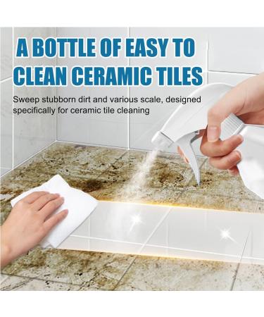 Tile Grout Cleaner Sprayer Jue Fish Tile Cleaner Ultimate Grout Cleaner Ceramic Tile Cleaner Bathroom Tile Grout Cleaner Powerful Tile Cleaner Grout Cleaner For Tile Floors (100ML) - Buy Online on SooperMarket.com