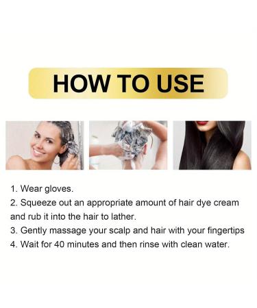 Natural Plant Hair Dye | 10ml Bubble Shampoo - Chestnut Brown | Gray Hair Coverage | Eco-Friendly & Gentle Formula | Shop Now - Buy Online on SooperMarket.com