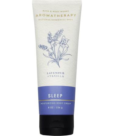 Bath and Body Works Aromatherapy SLEEP - LAVENDER VANILLA Body Cream 8 oz (Retired Fragrance) | Calming and Nourishing Formula - Buy Online on SooperMarket.com