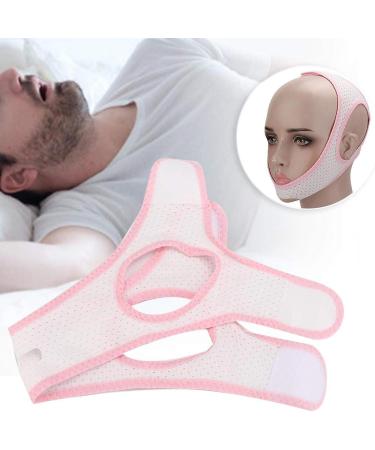 Kids Snore Chin Strap | Skin-Friendly Triangle Mesh Cloth Anti-Snoring Belt (White) - Buy Online on SooperMarket.com