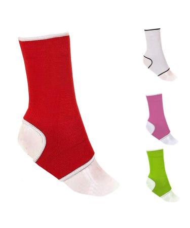 MMA Ankle Support Brace Foot Guard Boxing Protector Achilles Tendon Pain Black X-Large