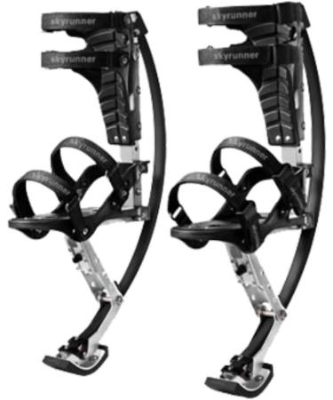 Iconiciris Kids Kangaroo Shoes Jumping Stilts (Black) - Fitness Exercise for Children (66-110lbs/30-50kg) - Buy Online on SooperMarket.com