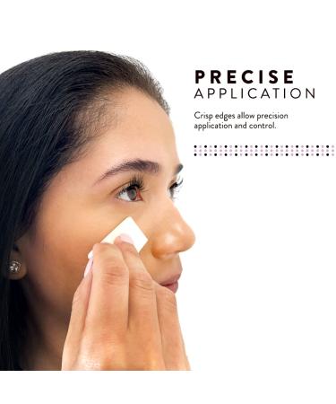 Artist's Choice Makeup Sponge Mini Applicator Wedges - 100 Pack, Latex-Free for Foundation, Blush, Eye Shadow - Crisp Edges for Control and Effortless Blending - Sanitary Single-Use Option - Buy Online on SooperMarket.com