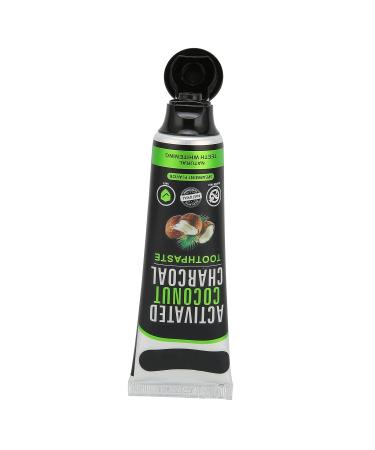 100% Natural Whitening Toothpaste - Coconut Oil & Activated Charcoal for Stain Removal & Mint Freshness | International Shipping Available - Buy Online on SooperMarket.com
