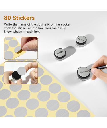 70 Pcs Cosmetic Jars 5 ML Sample Pots For Cosmetics Travel Pots For Cream Travel Pots For Toiletries Travel Pot Cosmetic Pots For Women (70 black) - Buy Online on SooperMarket.com