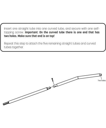 Skywalker Trampolines Upper & Lower Enclosure Pole Kit (1 Set) 4201 & 4202 - Galvanized | PK0015 - Buy Online on SooperMarket.com