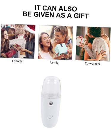 Healeved 1 Set Spray Hydrating Apparatus Portable Spray Mist Pore Handheld Plastic White - Buy Online on SooperMarket.com
