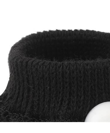Acupressure Bracelet - 2 Travel Sickness Bands for Nausea & Dizziness Relief | Black Nylon - Buy Online on SooperMarket.com