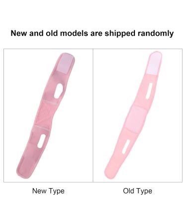 Facial Lifting Slimmer V-Line Mask & Double Chin Belt - Neck Compression Skin Care Wrap (Pink) for Effective Weight Loss - Buy Online on SooperMarket.com