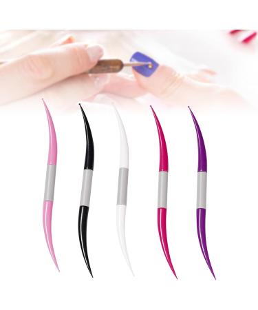perfk 2x5 Pieces Nail Dotting Pen Tool Painting Detailing Gel Drawing Nail Art Tip Dot Paint Colorful 2 Pcs - Buy Online on SooperMarket.com