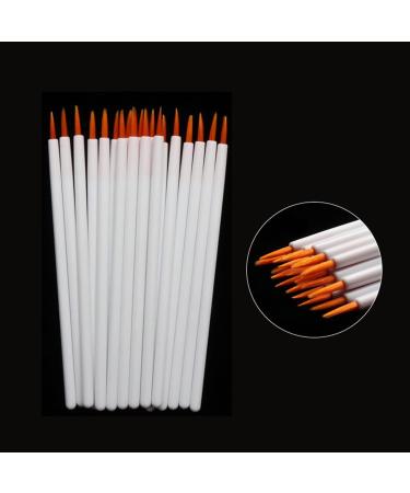 FRCOLOR 100pcs Disposable Eyeliner Brushes | Precision Eye Makeup & Lip Scrubber Tools - International Shipping Available - Buy Online on SooperMarket.com