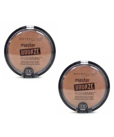 Maybelline Facestudio Master Bronze Powder - 330 - Paradise Bronze - 2pc