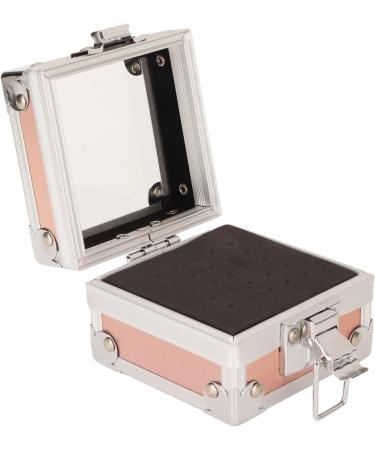 Nail Drill Bit Holder Organizer 25 Holes Exhibition Stand with Dustproof Flip Cover - Gold - Buy Online on SooperMarket.com