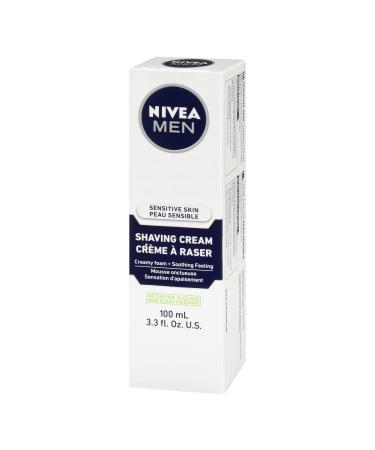 Nivea Men Shaving Cream Sensitive - Soothing Formula for Smooth Shaves | Buy Internationally - Buy Online on SooperMarket.com