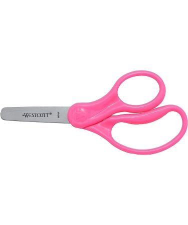Westcott 13140 Right- and Left-Handed Scissors  Kids' Scissors  Ages 4-8  5-Inch Blunt Tip  Assorted  12 Pack - Buy Online on SooperMarket.com