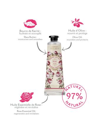 Panier des Sens Hand Cream Gift Set - Lavender, Rose & Provence Hand Lotions - Made in France - 3 x 1Floz - Buy Online on SooperMarket.com