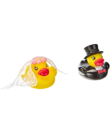 Duck wedding couple Squeaking wedding couple 2 duck couple