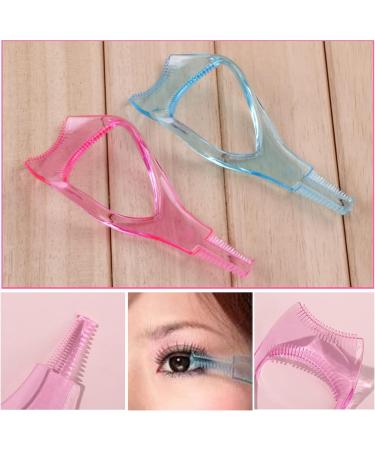 4 Pcs Eyelash Makeup Tool Set - Mascara Applicator Eyeliner Guide Curlers & Shields for Perfect Eye Makeup | International Shipping Available - Buy Online on SooperMarket.com