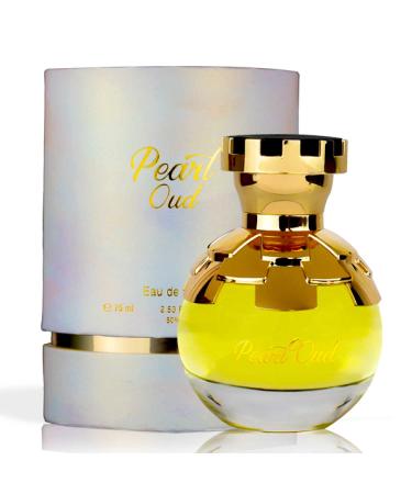 PEARL OUD EDP - 75 ML | Oriental Oudh Perfume for Women | Sultry Florals Built Around Agarwood and Touches of Patchouli | by Al Maghribi Arabian Oud and Perfumes Dubai - Buy Online on SooperMarket.com