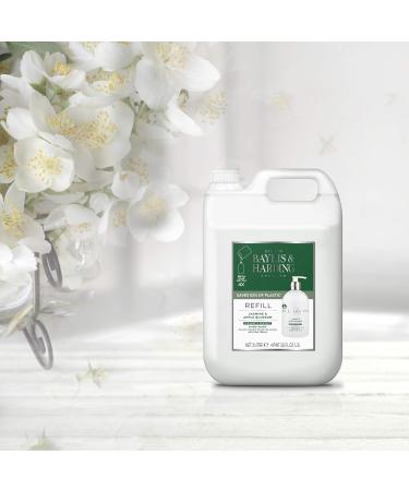Baylis & Harding Jasmine & Apple Blossom Anti-Bacterial Hand Wash 2 litre Refill Pack of 3 (total 6 litres) - Vegan Friendly & Elements Lemon & Mint Luxury Hand Wash 500ml Pack of 3 - Vegan Friendly - Buy Online on SooperMarket.com