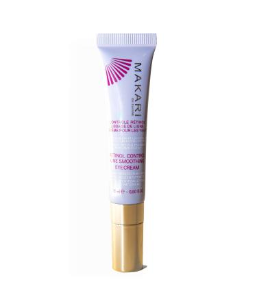 MAKARI Retinol Eye Cream - Collagen Boosting Formula for Fine Lines & Wrinkles | Rice Water Soybean Seed Oil Vitamin E | Reduce Puffiness Firm Skin