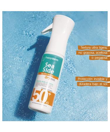 Buy FREZYDERM SEA Side Dry Mist SPF 50+ Lightweight Sunscreen for Ultimate Sun Protection - International Shipping Available - Buy Online on SooperMarket.com