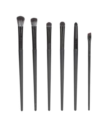 Eye Makeup Brush Set Storage Bag Easy Color Eyeshadow Brushes 6 Pieces for Travel Use