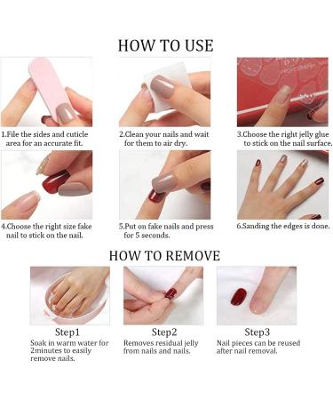 Gradient Pink Cloud Rhinestone Long Coffin False Nails - 24PCS Full Cover Press on Nails for Party, Prom, Women Style - Shop Now! - Buy Online on SooperMarket.com
