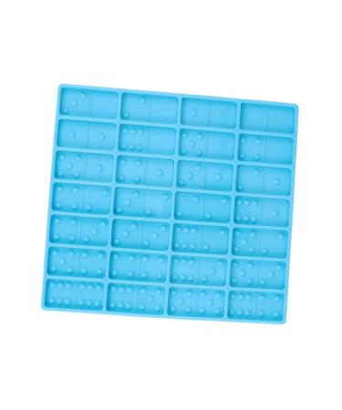 STOBOK Chocolate Molds 2pcs Mold 3D Silica Gel Self Made Chocolate Resin Molds Bluex2pcs 20.5X8.5X0.8CMx2pcs