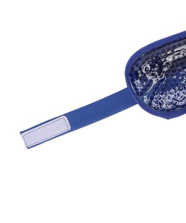 Skin-Friendly Cooling Gel Bead Eye Pack - Relieve Eye Fatigue - Dark Blue - Unisex - Buy Online on SooperMarket.com