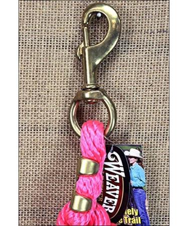 Buy Weaver Leather Poly Lead Rope with Brass Snap Coral French Blue Mint & Lavender - 1.5cm x 3m - Durable & Stylish - International Shipping - Buy Online on SooperMarket.com