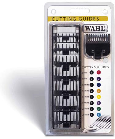 Wahl Plastic Comb Attachments Set of 8 for Multi Cut Clippers - Durable, Easy to Organize, Black - Buy Online on SooperMarket.com